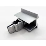 HQ Mount fekete köztes lefogató W40B és BR4/BR6 lapostetős rendszerhez