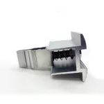 HQ Mount fekete köztes lefogató W40B és BR4/BR6 lapostetős rendszerhez