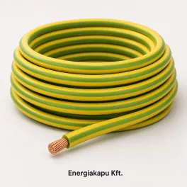 MKH 1x25 mm2 zöld/sárga kábel