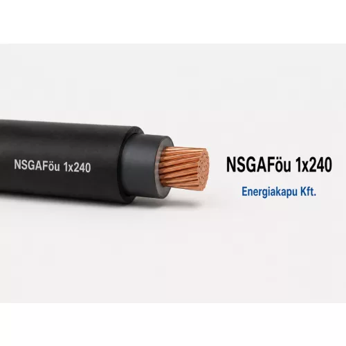 Speciális gumikábel 1x240 mm² fekete