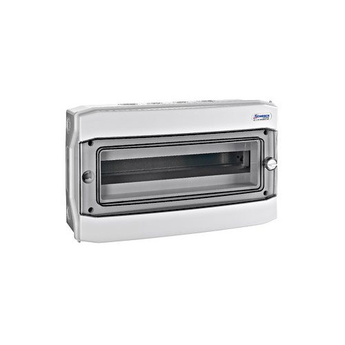 SCHRACK elosztó falon kívüli IP65 18 modulos