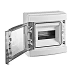 SCHRACK elosztó falon kívüli IP65 8 modulos