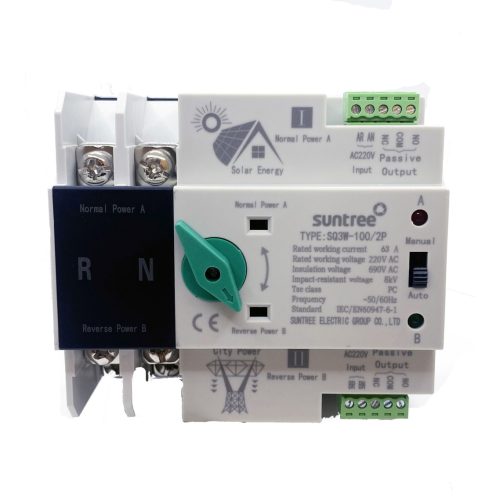 SQ3W-100 2P 230V 63A automata átkapcsoló