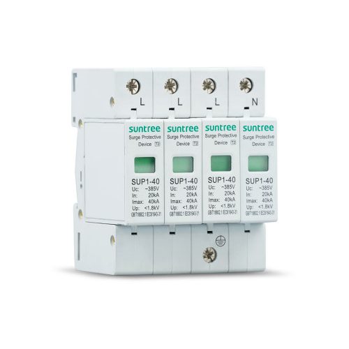 AC Túlfeszültség védelem SUNTREE 4P SUP1-40 T2 420V AC 20-40kA