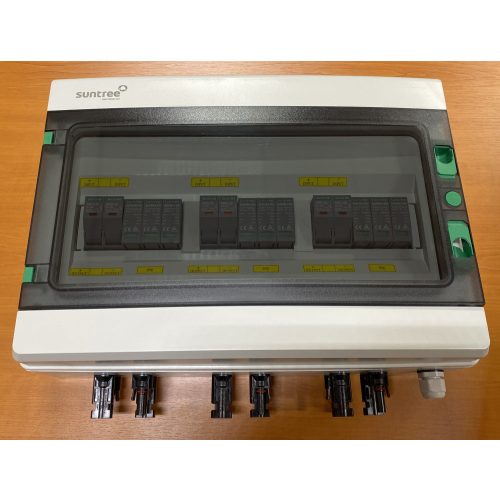 SUNTREE DC 3/3 előszerelt elosztó T2 1000 VDC